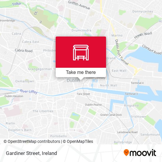 Gardiner Street plan