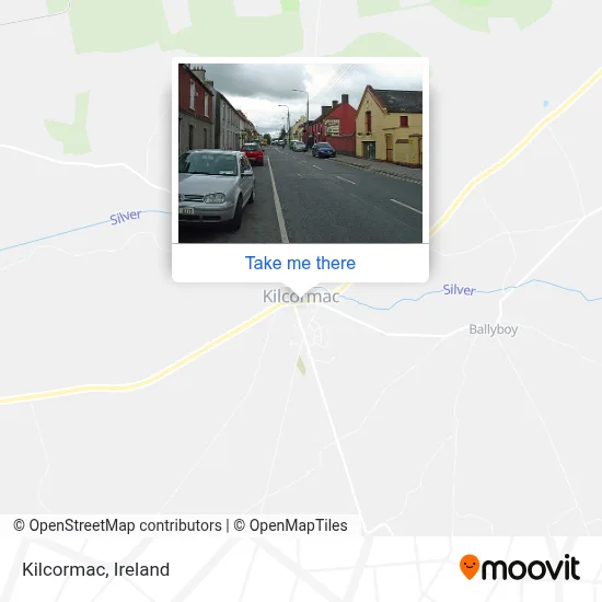 Kilcormac map