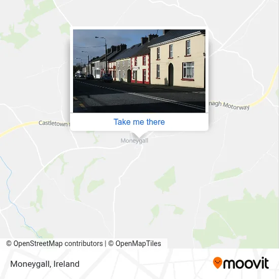 Moneygall map