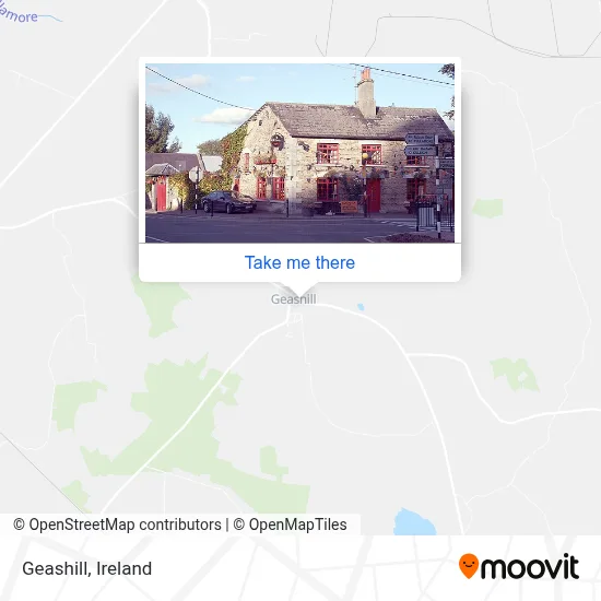 Geashill map