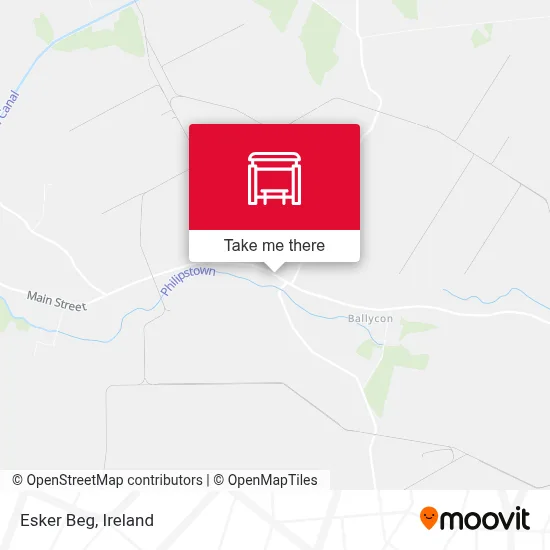 Esker Beg map