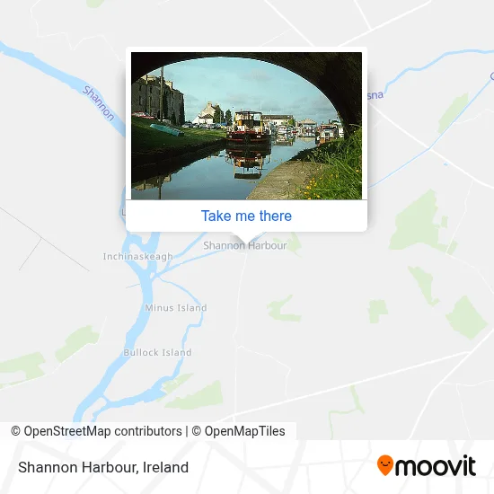 Shannon Harbour map
