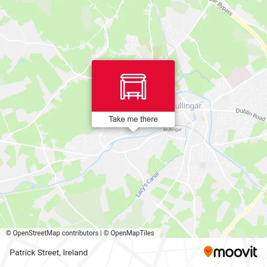 Patrick Street map