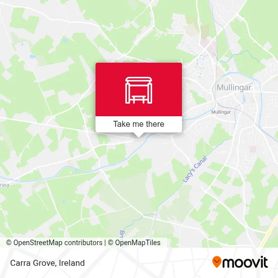 Carra Grove map