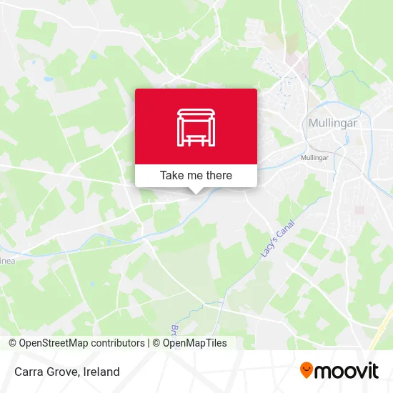 Carra Grove map