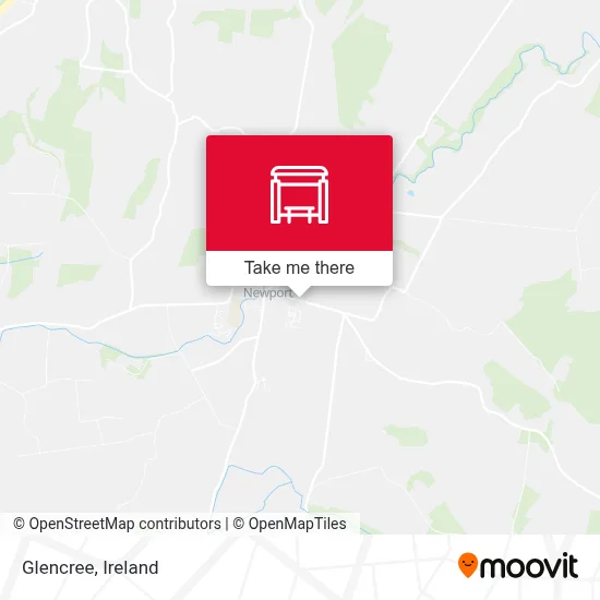 Glencree map