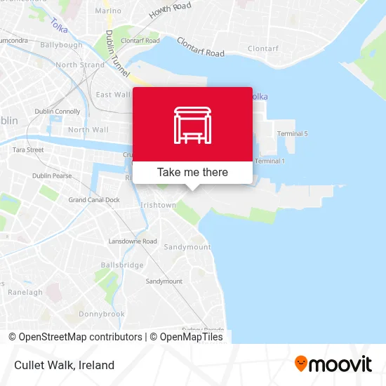 Cullet Walk map