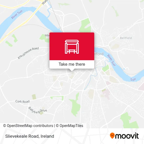 Slievekeale Road map