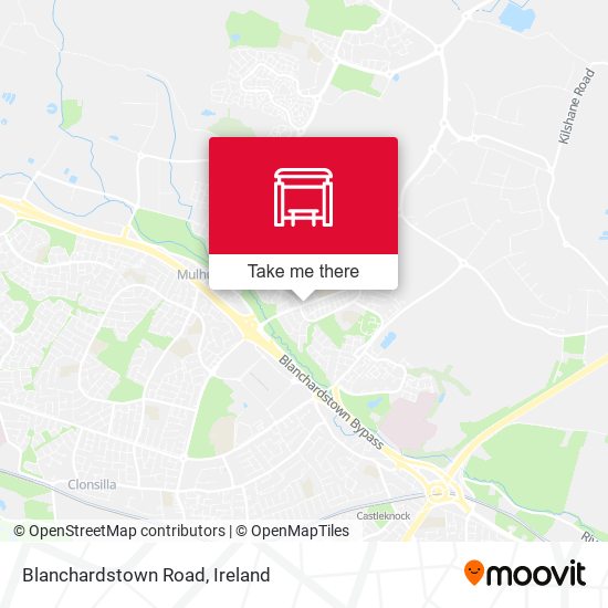 Blanchardstown Road plan