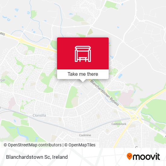 Blanchardstown Sc map