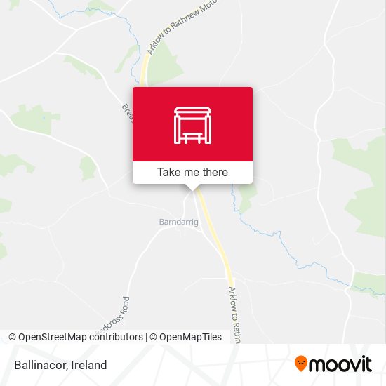 Ballinacor map