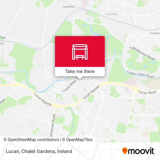 Lucan, Chalet Gardens map