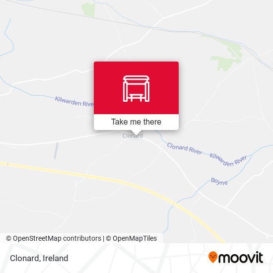 Clonard map