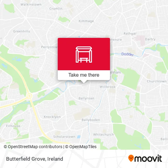 Butterfield Grove map