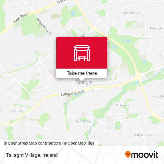 Tallaght Village map