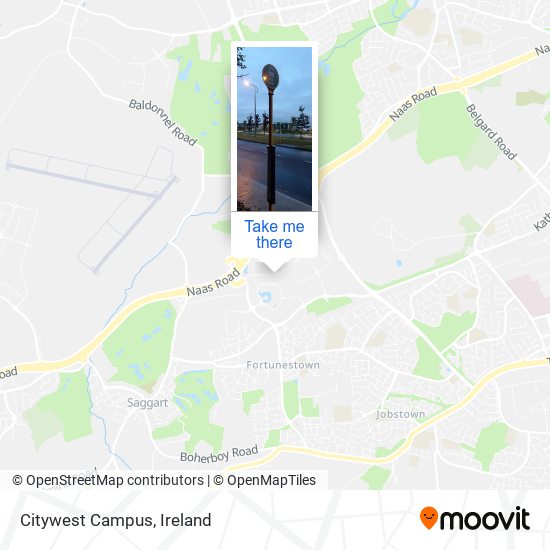 Citywest Campus map