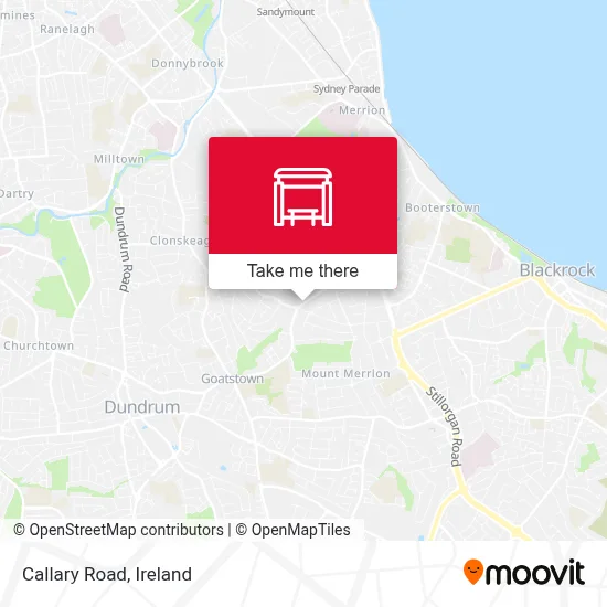 Callary Road map