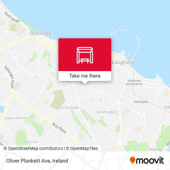 Oliver Plunkett Ave map
