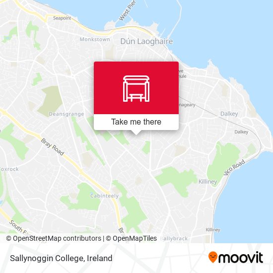 Sallynoggin College map