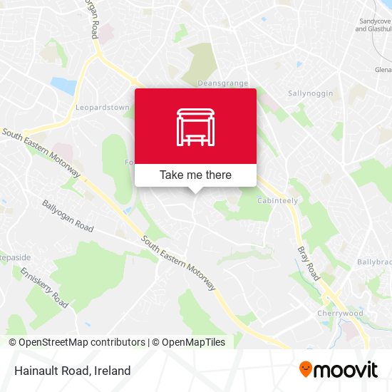 Hainault Road map