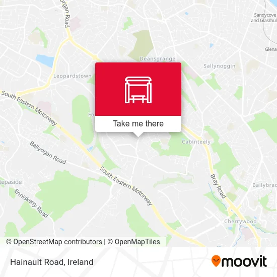 Hainault Road map