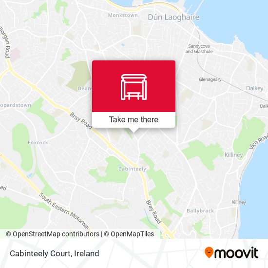 Cabinteely Court map