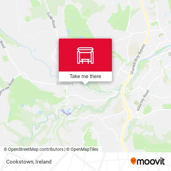 Cookstown map
