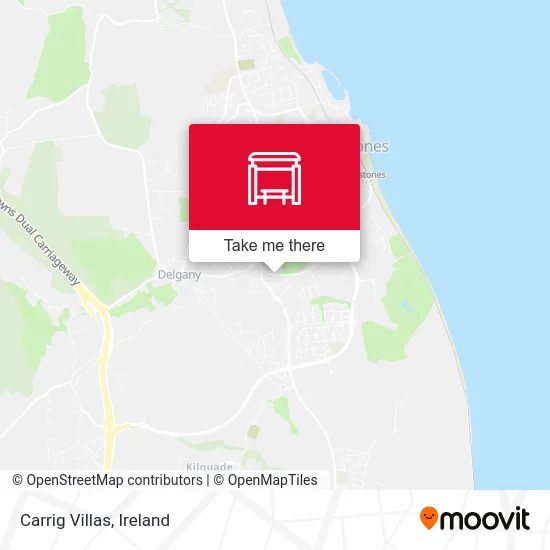 Carrig Villas map