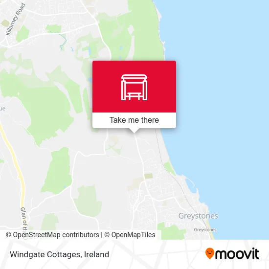 Windgate Cottages map