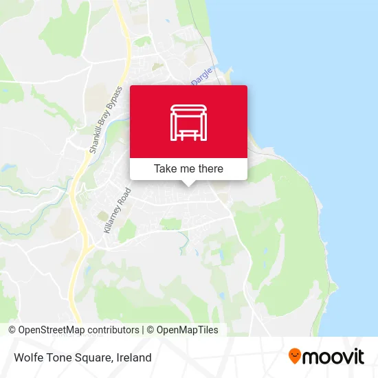 Wolfe Tone Square map