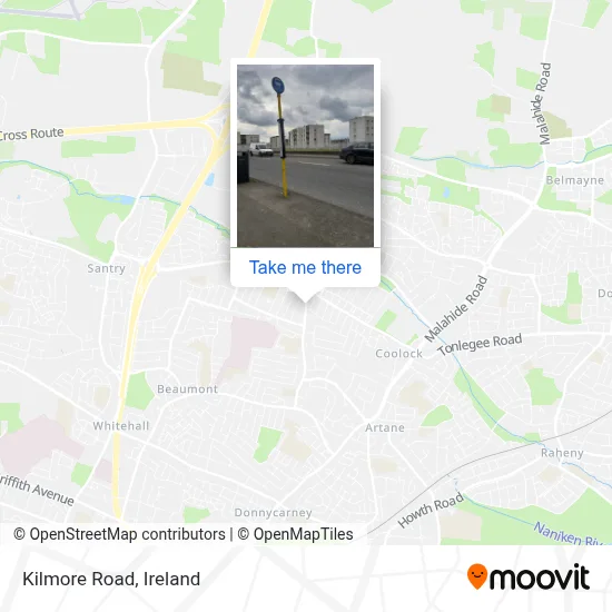 Kilmore Road map
