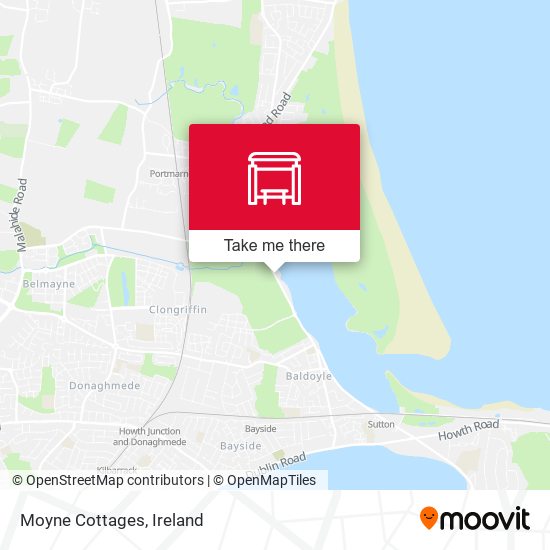 Moyne Cottages map