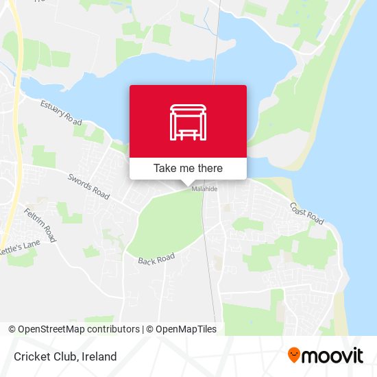 Cricket Club map