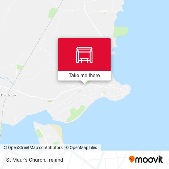 St Maur's Church map