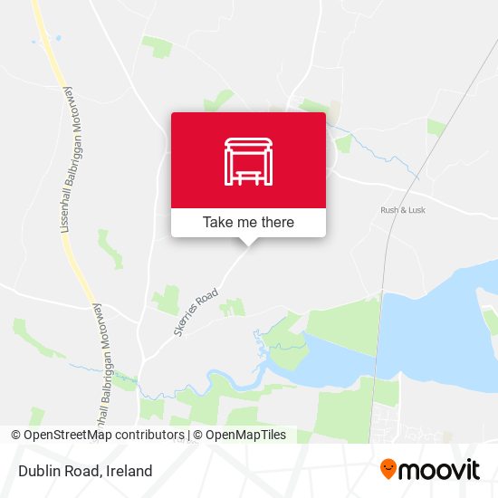 Dublin Road map