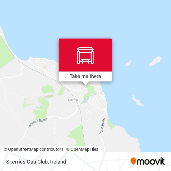 Skerries Gaa Club map