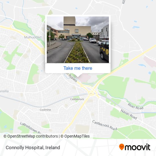 Connolly Hospital map