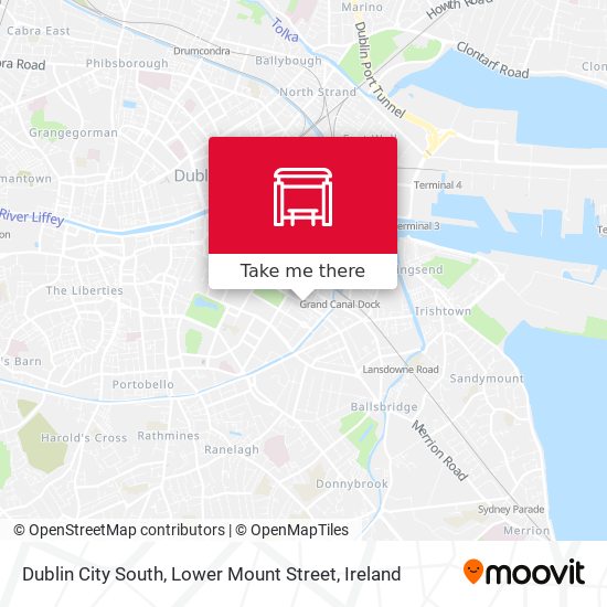 Dublin City South, Lower Mount Street plan