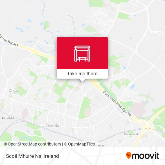 Scoil Mhuire Ns map