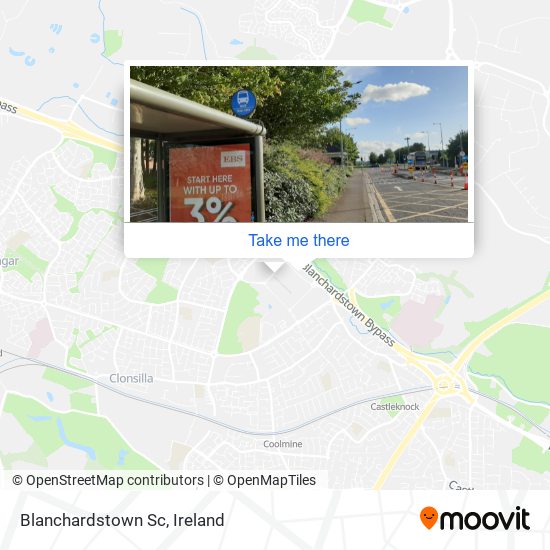 Blanchardstown Sc map