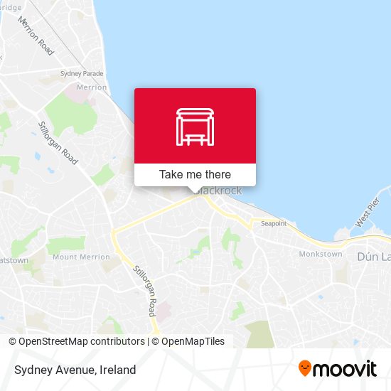 Sydney Avenue map