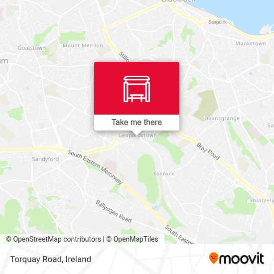 Torquay Road map