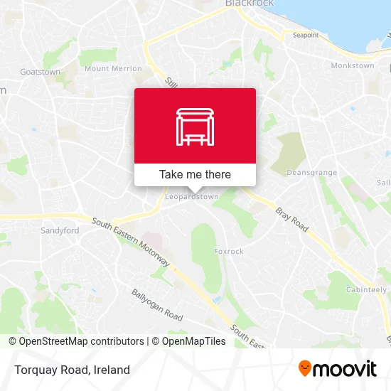 Torquay Road map