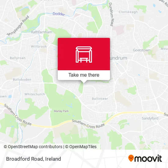 Broadford Road map