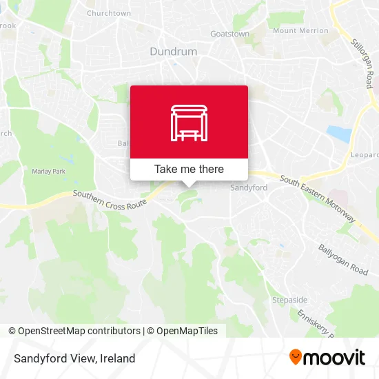 Sandyford View map