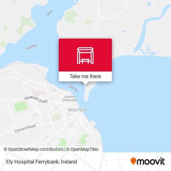 Ely Hospital Ferrybank map
