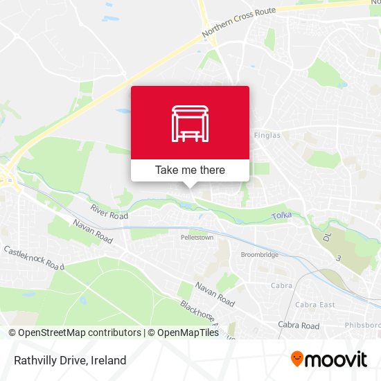 Rathvilly Drive map