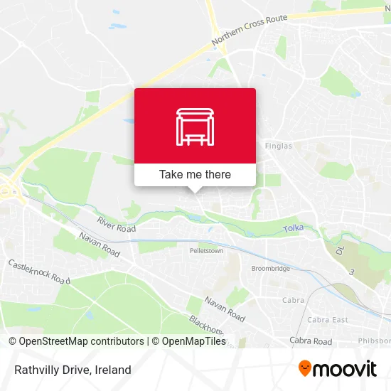 Rathvilly Drive map