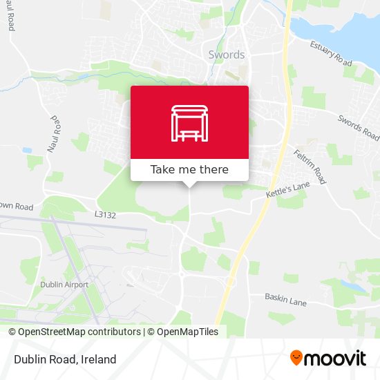 Dublin Road map