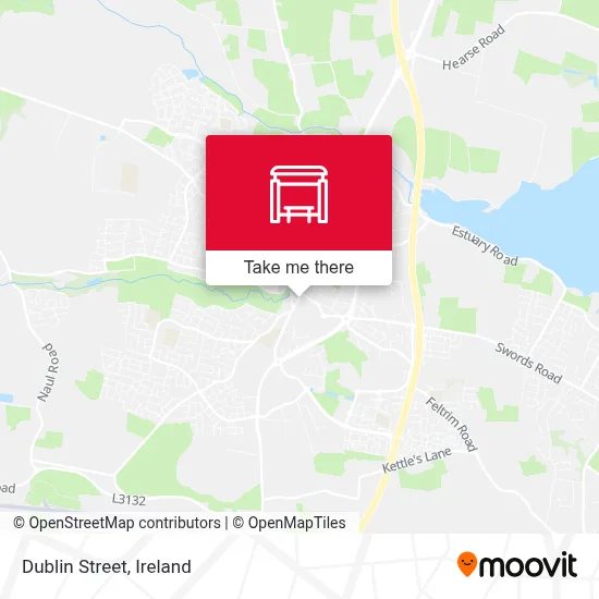 Dublin Street map